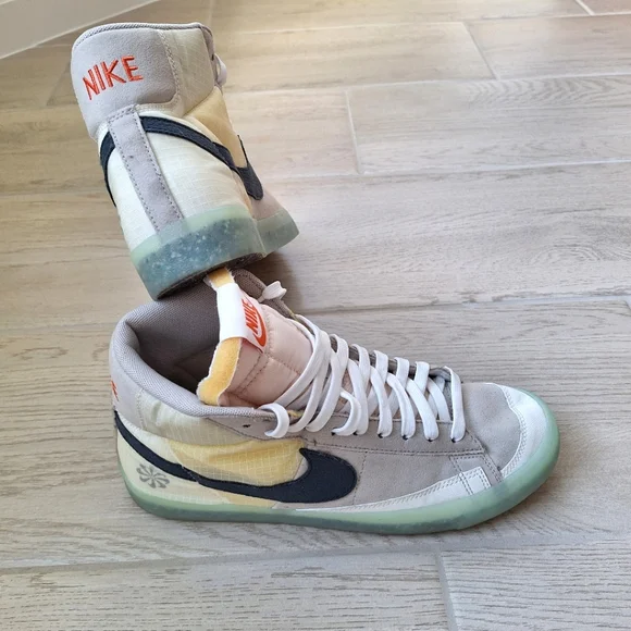 Nike Blazer Mid '77 Move To Zero Glacier Ice men's basketball shoes- size 8